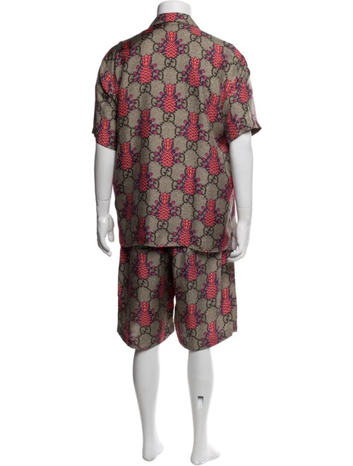 Gucci Silk Printed Pajama Set