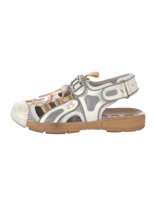 Gucci Leather Mesh Accents Sneakers