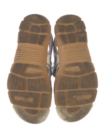 Gucci Leather Mesh Accents Sneakers