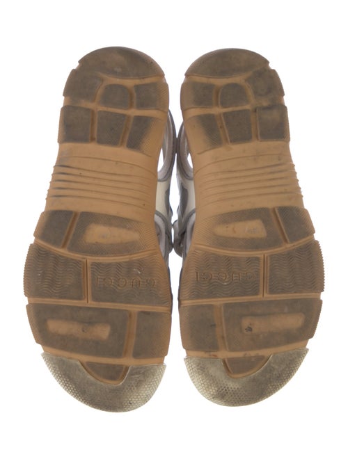 Gucci Leather Mesh Accents Sneakers