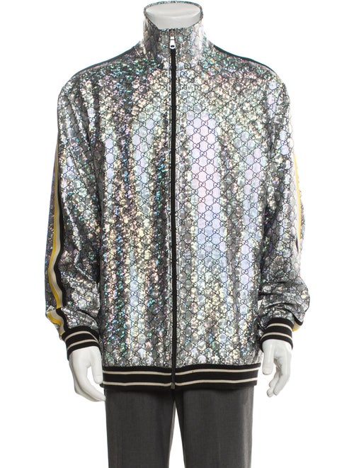 Gucci Graphic Print Windbreaker