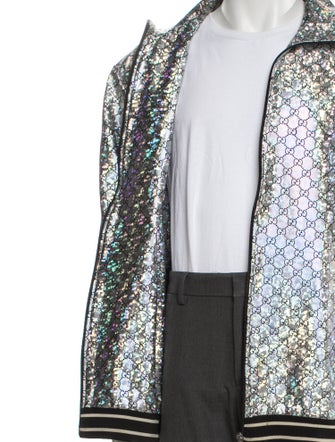 Gucci Graphic Print Windbreaker