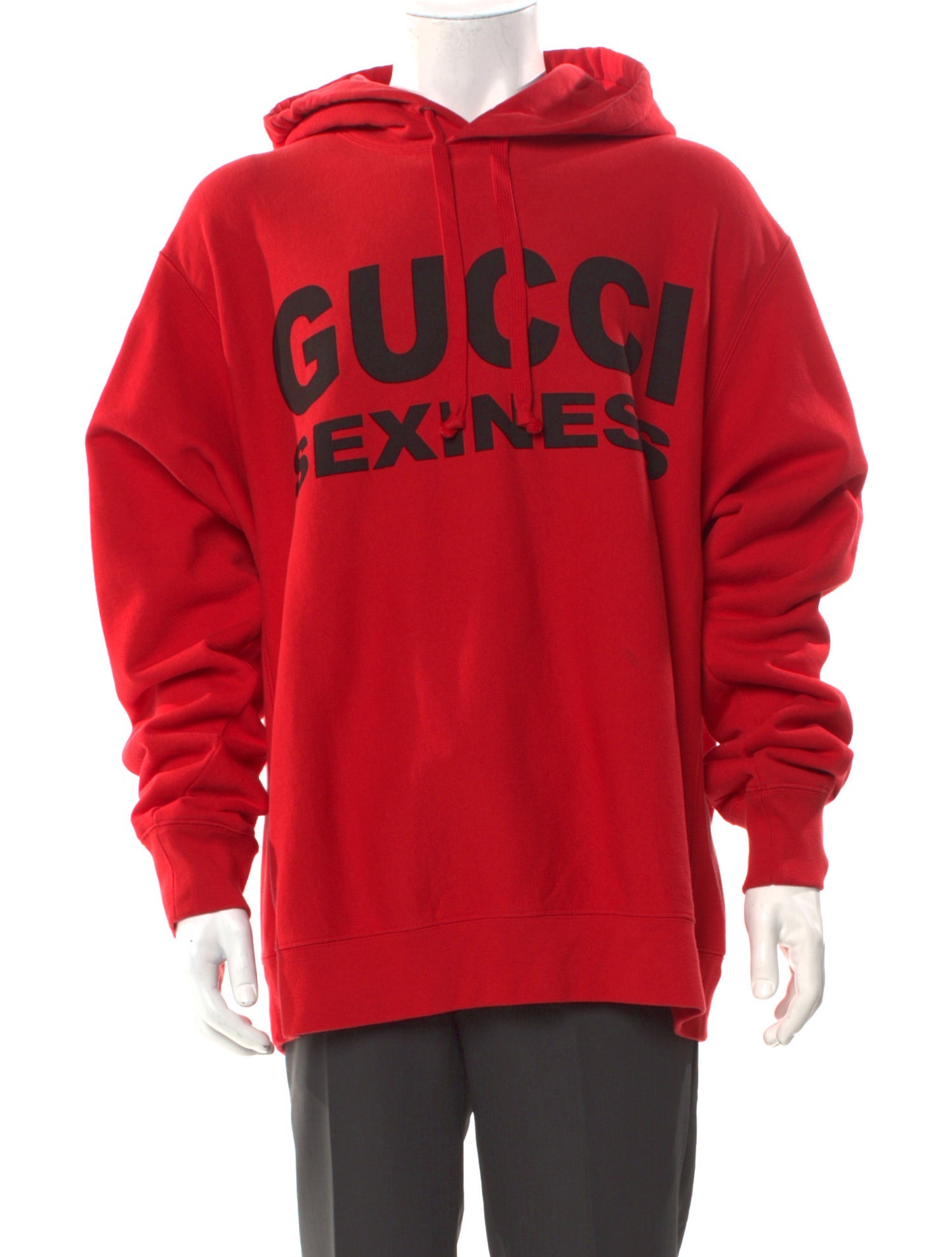 Gucci Graphic Print Crew Neck Hoodie w/ Tags