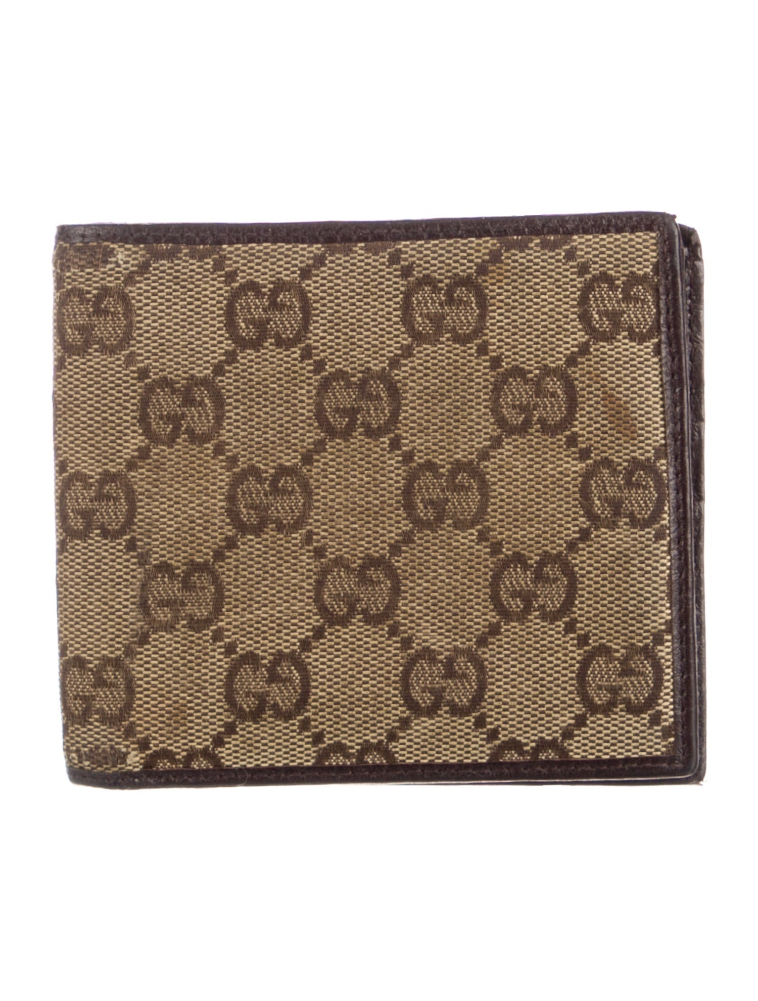 Gucci Vintage GG Canvas Wallet