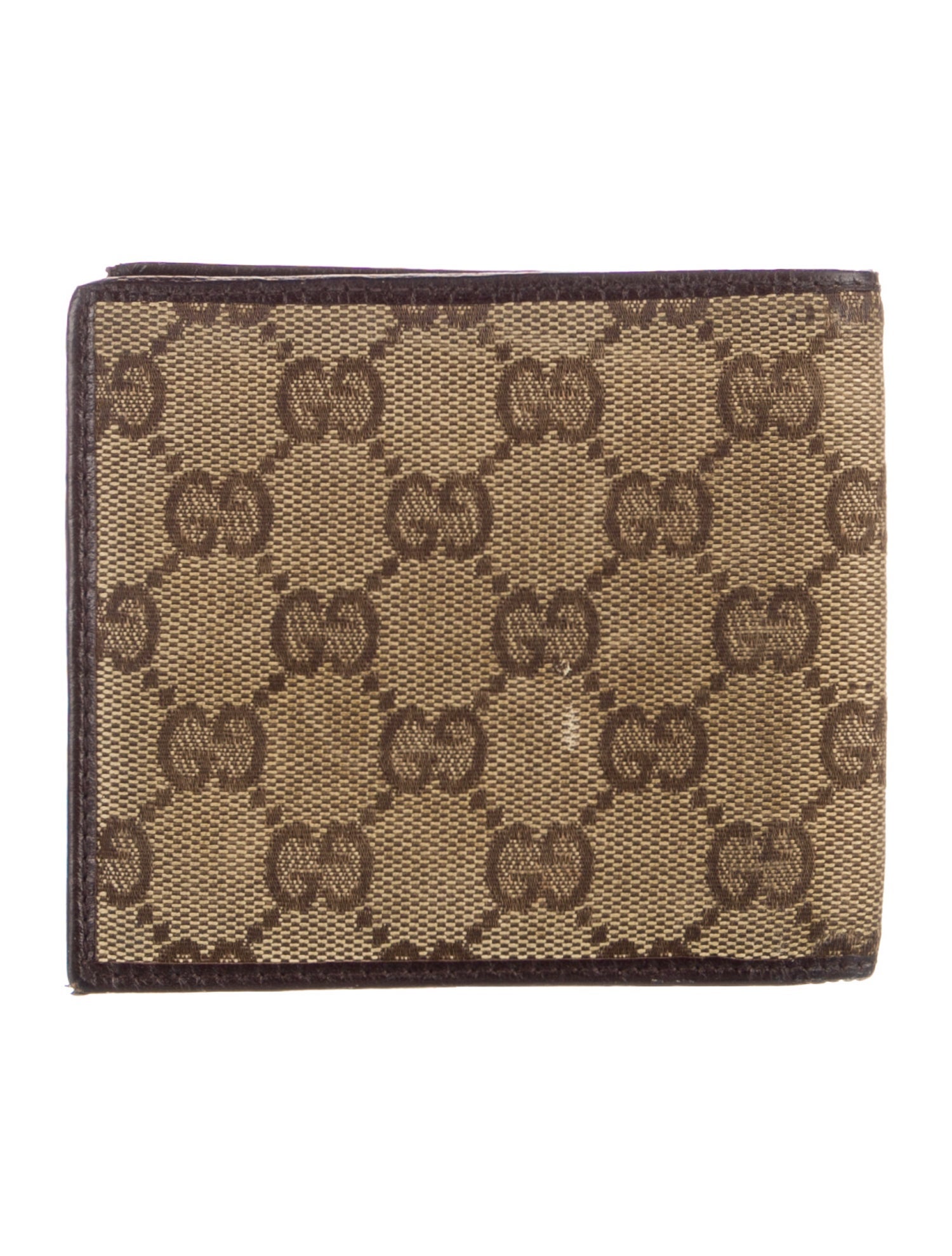 Gucci Vintage GG Canvas Wallet
