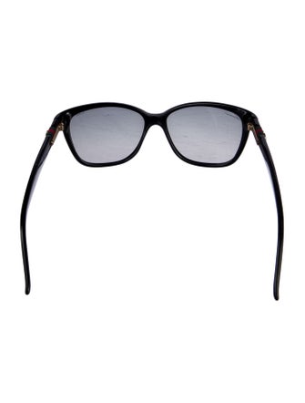 Gucci Interlocking G Logo Oversize Sunglasses
