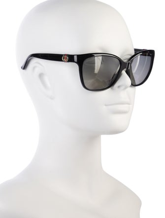 Gucci Interlocking G Logo Oversize Sunglasses