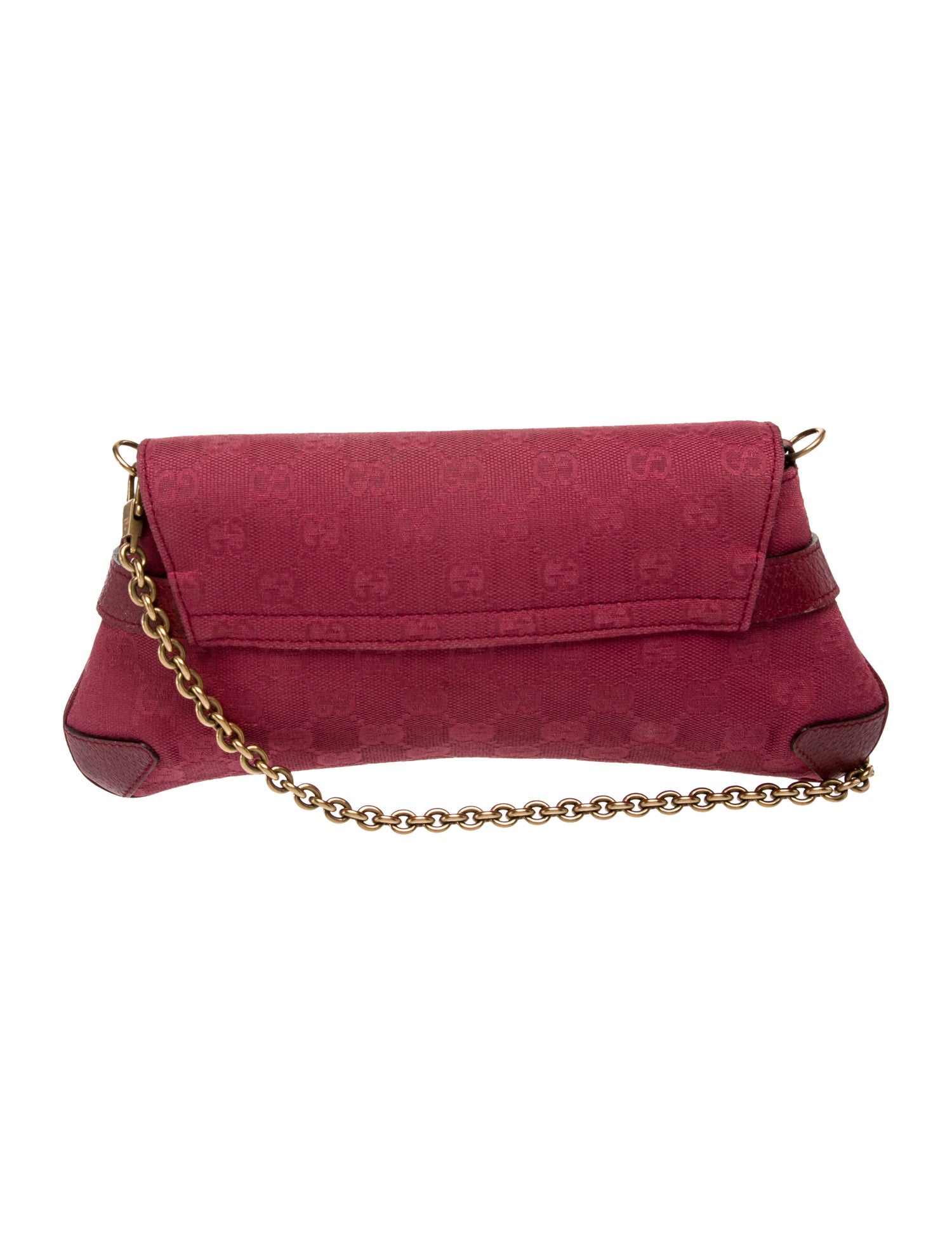 Gucci GG Canvas Horsebit Chain