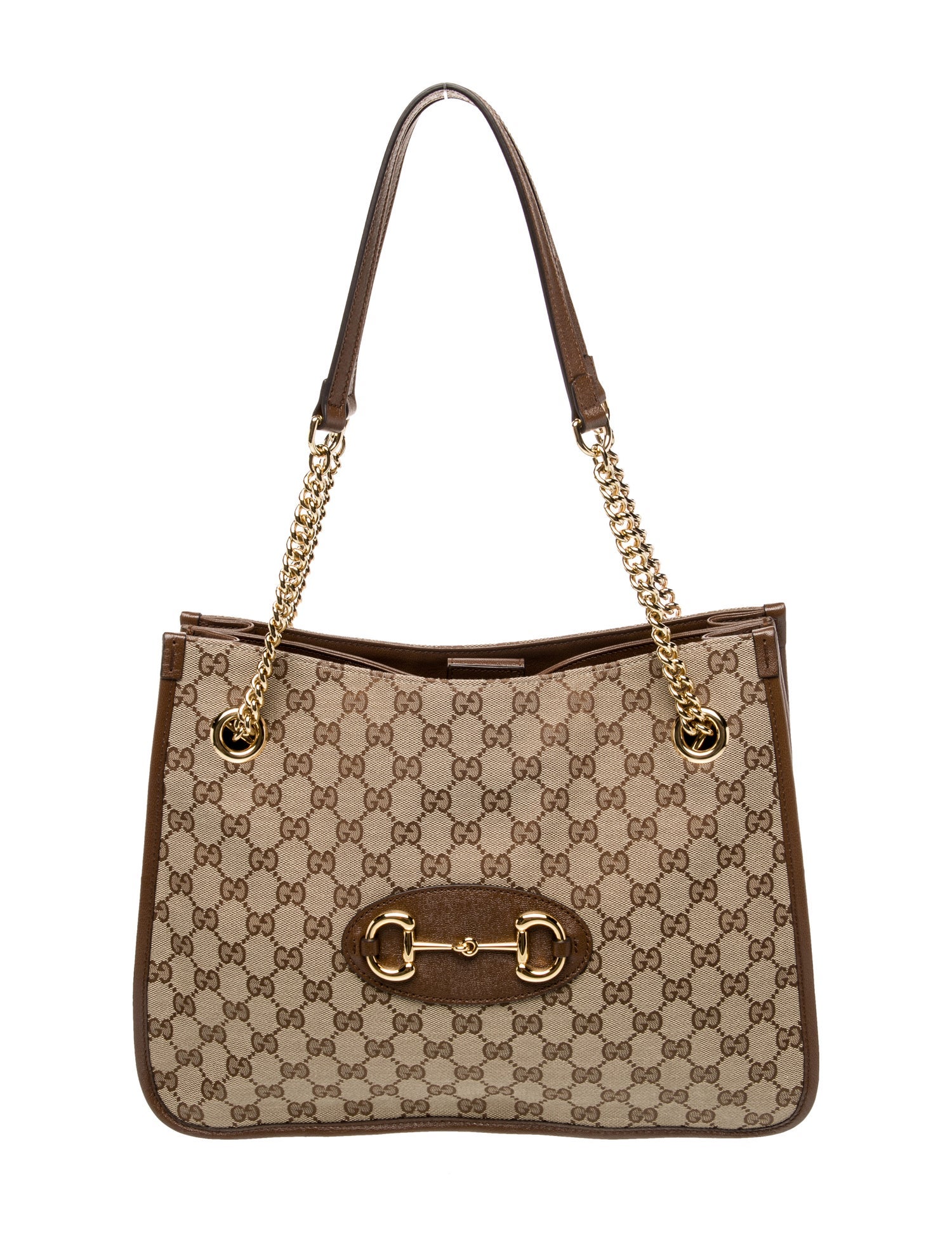 Gucci GG Canvas Horsebit 1955 Medium