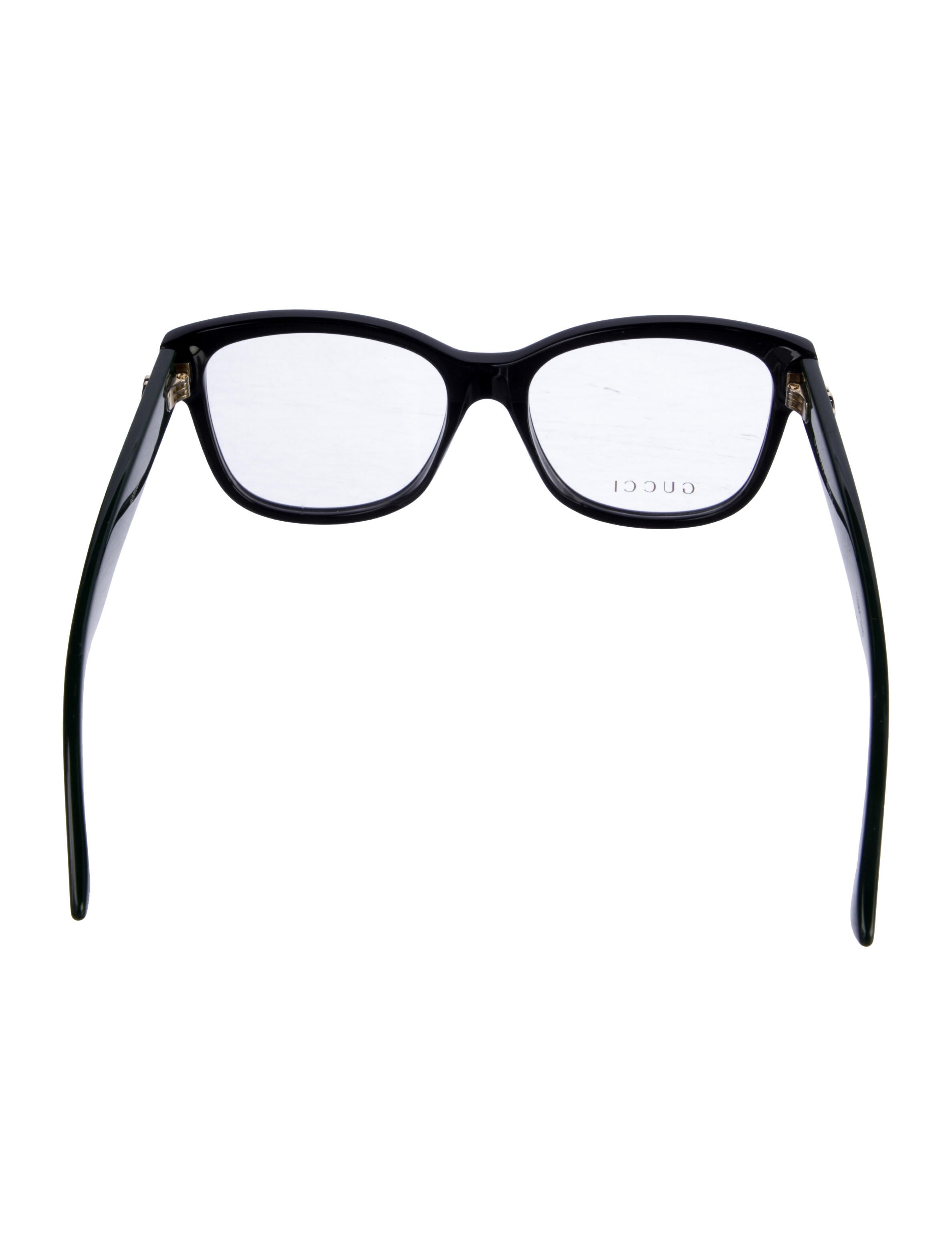 Gucci Web Accent Square Eyeglasses