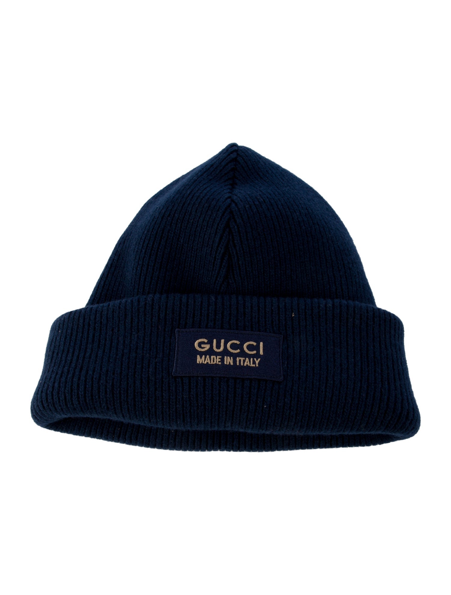 Gucci Wool Embroidered Beanie w/Tags