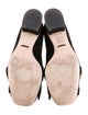 Gucci Double G Logo Suede Pumps