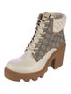 Gucci GG Supreme Combat Boots