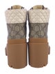 Gucci GG Supreme Combat Boots