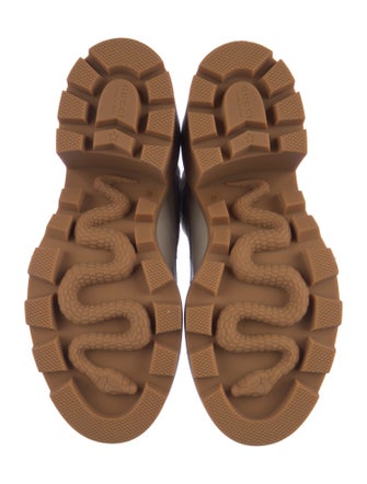 Gucci GG Supreme Combat Boots