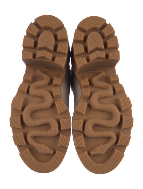 Gucci GG Supreme Combat Boots