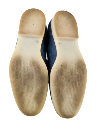 Gucci Horsebit Accent Suede Loafers
