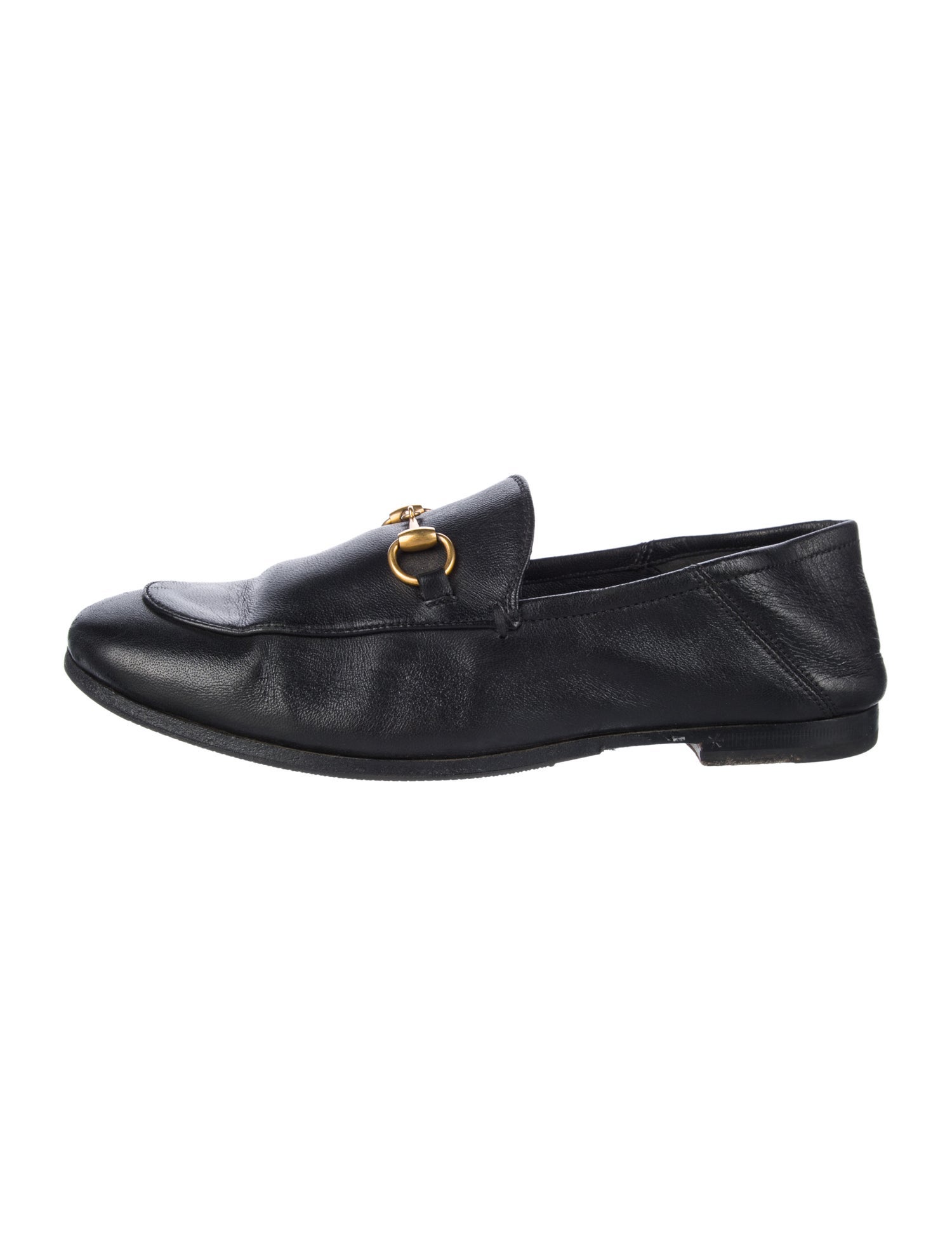 Gucci 1955 Horsebit Accent Leather Loafers