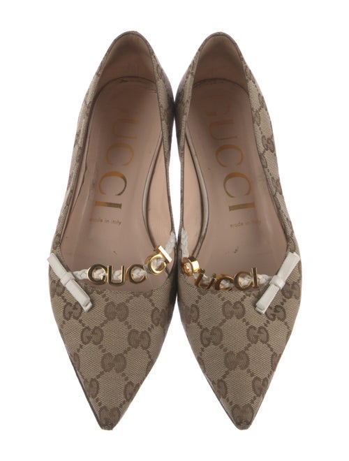 Gucci GG Canvas Canvas Loafers