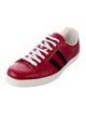 Gucci Sylvie Web Accent Leather Sneakers