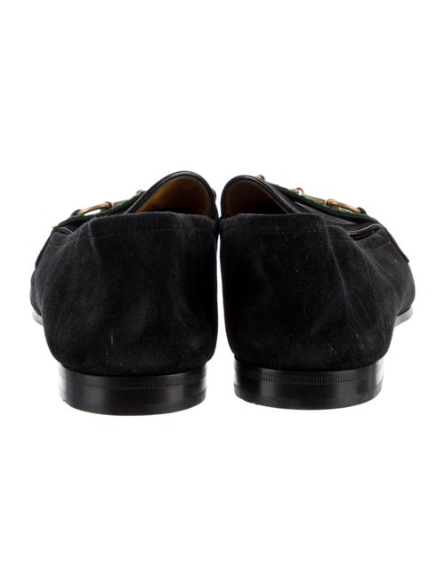 Gucci Brixton Web Accent Loafers