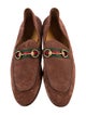 Gucci Brixton Web Accent Dress Loafers