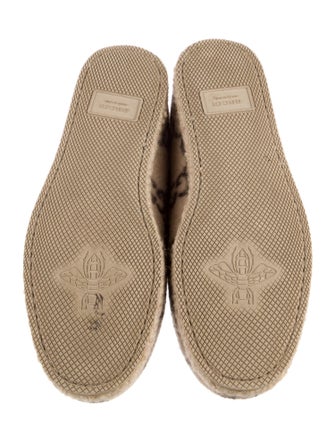 Gucci GG Supreme Wool Lace-Up Boots