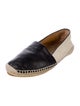 Gucci Interlocking G Logo Leather Espadrilles