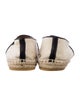 Gucci Interlocking G Logo Leather Espadrilles
