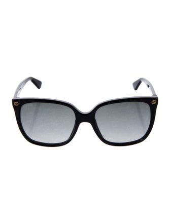 Gucci Interlocking G Logo Wayfarer Sunglasses