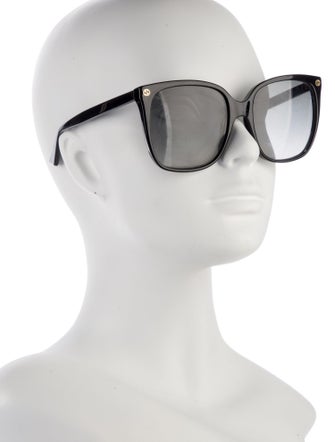 Gucci Interlocking G Logo Wayfarer Sunglasses