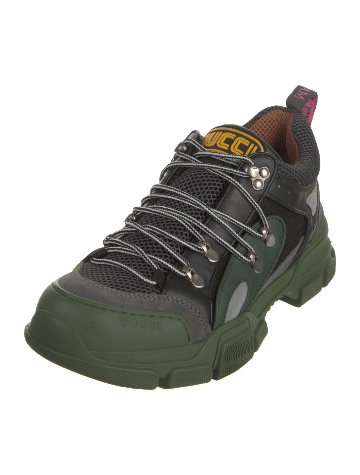 Gucci Mesh Printed Chunky Sneakers