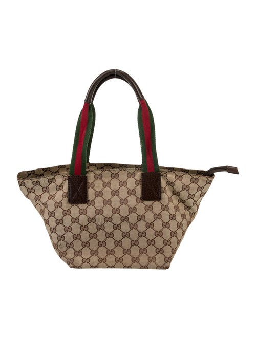 Gucci GG Canvas Top Handle Bag