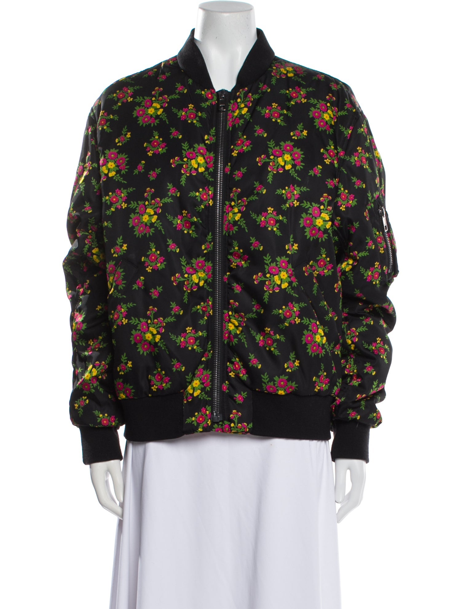 Gucci 2018 Nylon Bomber Jacket