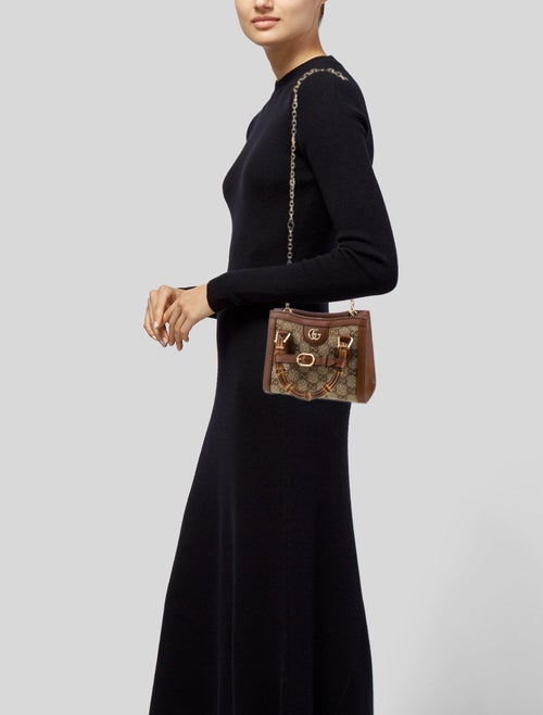 Gucci GG Canvas Diana Mini