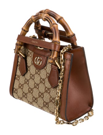 Gucci GG Canvas Diana Mini