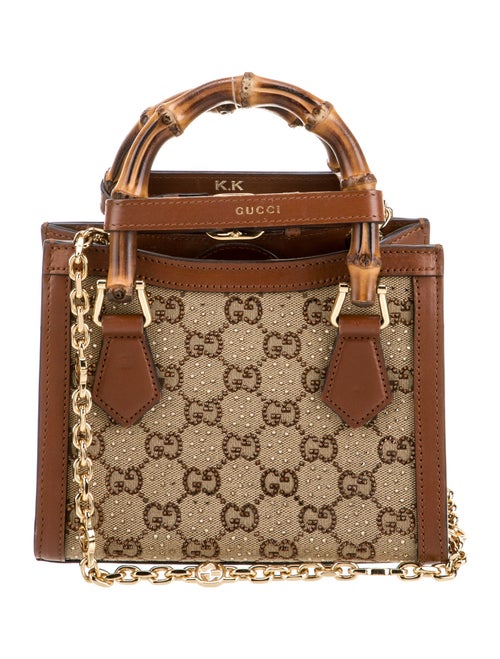 Gucci GG Canvas Diana Mini