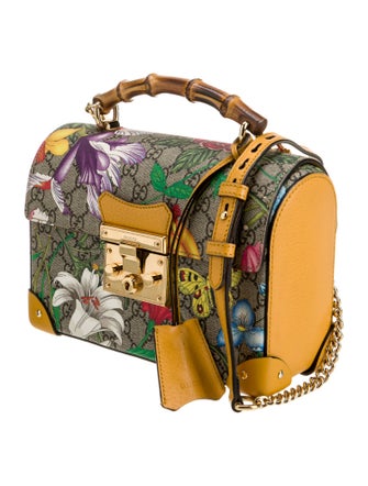 Gucci Flora Padlock Small