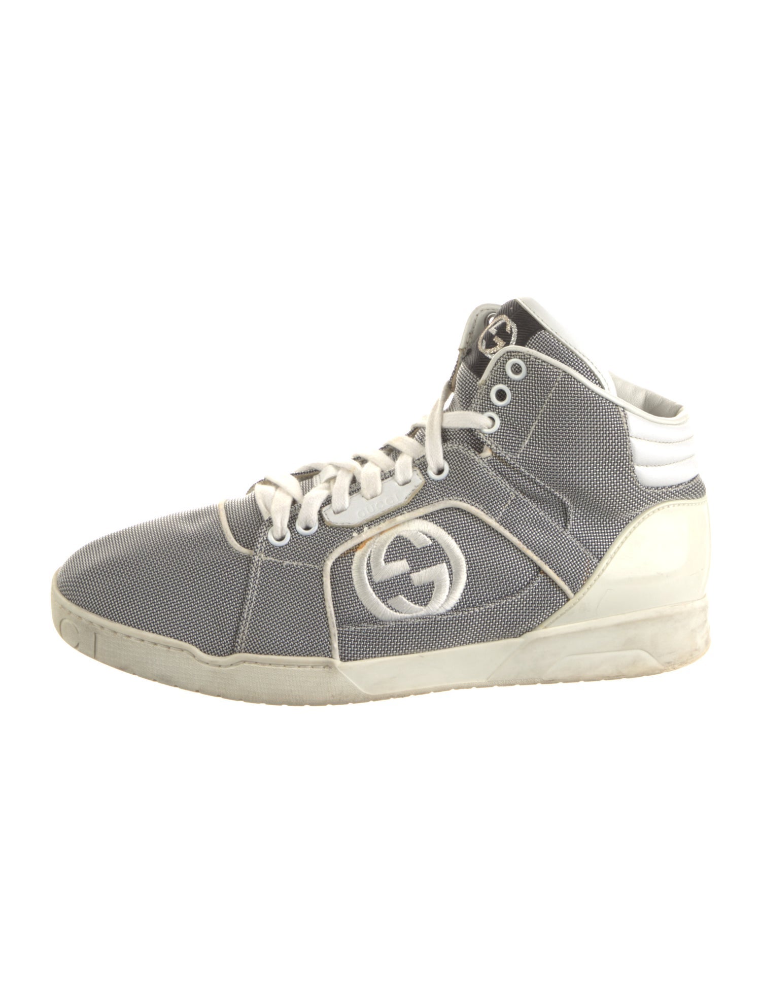 Gucci Interlocking G Logo Canvas Sneakers
