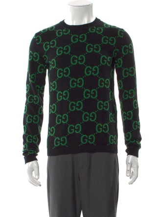 Gucci Wool Printed Pullover