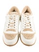 Gucci Leather Colorblock Pattern Sneakers