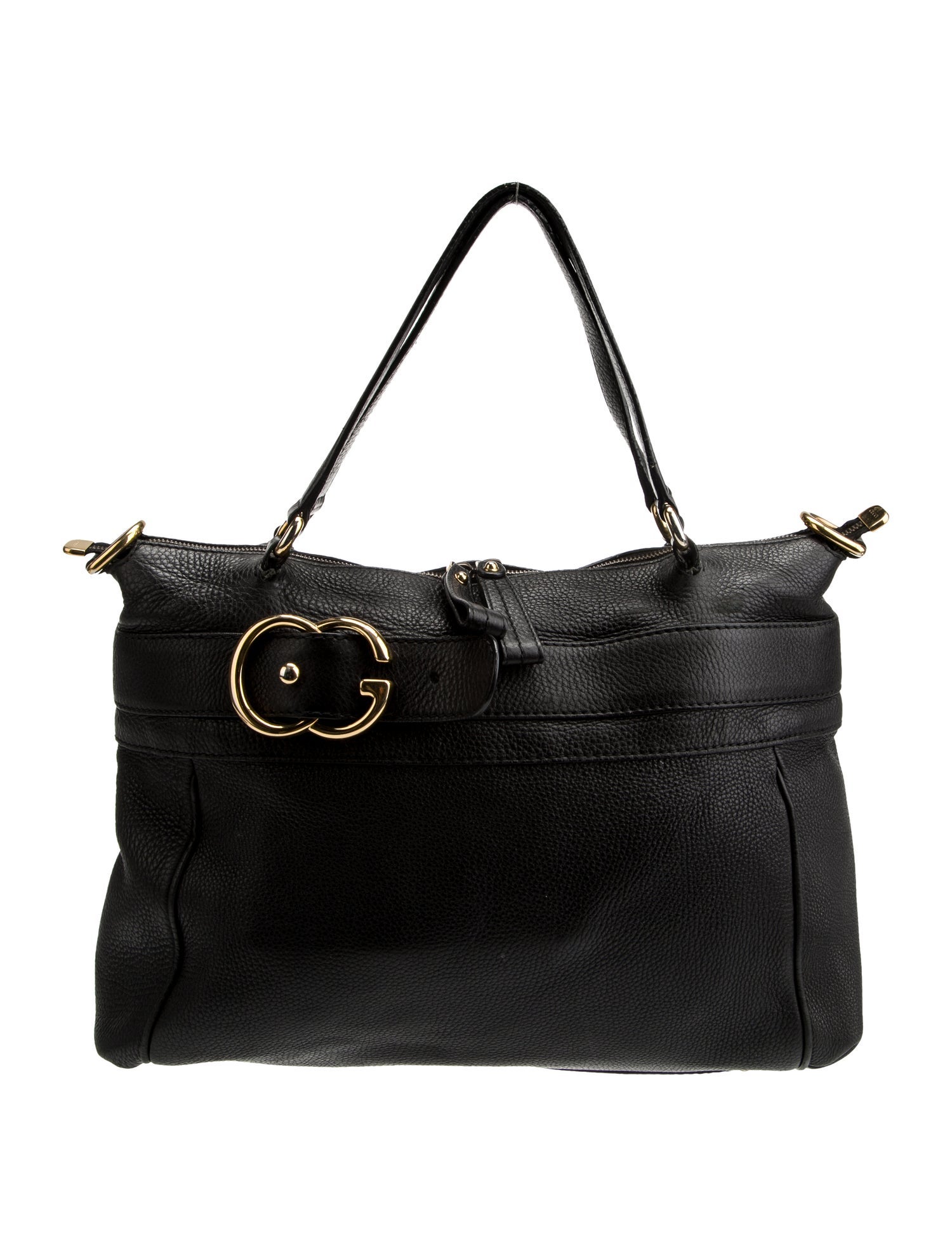 Gucci Leather Top Handle Bag Medium