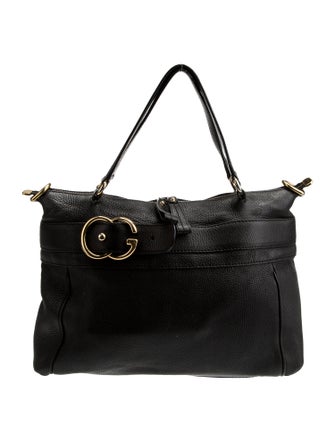 Gucci Leather Top Handle Bag Medium