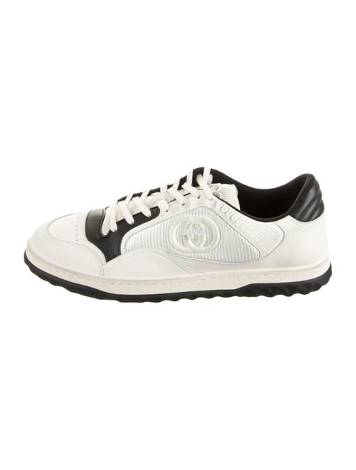 Gucci Leather Colorblock Pattern Sneakers