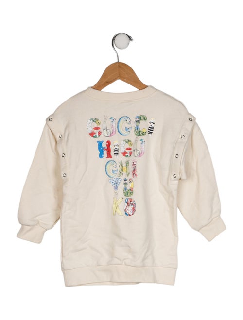 Gucci Toddler Girls' Graphic Sweatshirt.