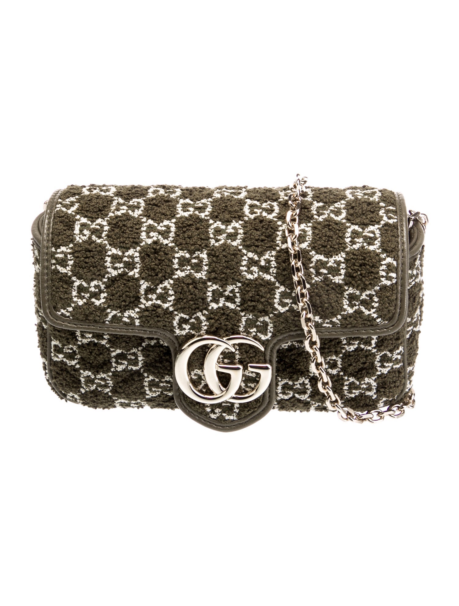 Gucci GG Supreme Marmont Mini w/ Tags