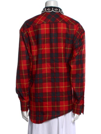 Gucci 2023 Wool Button-Up Top