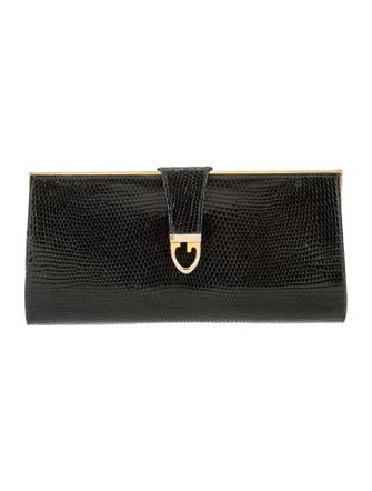 Gucci Embossed Leather Clutch