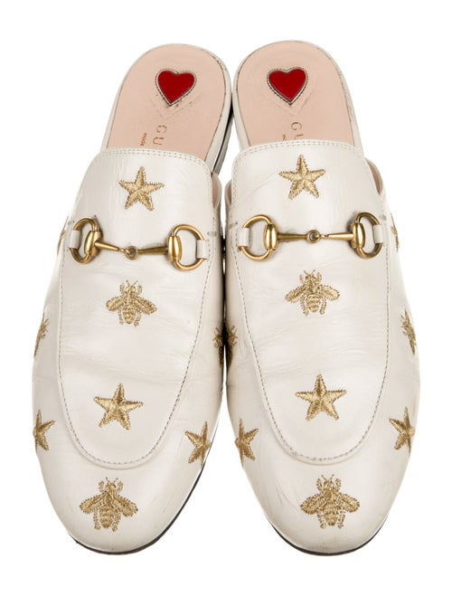 Gucci Horsebit Accent Leather Mules