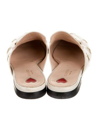 Gucci Horsebit Accent Leather Mules